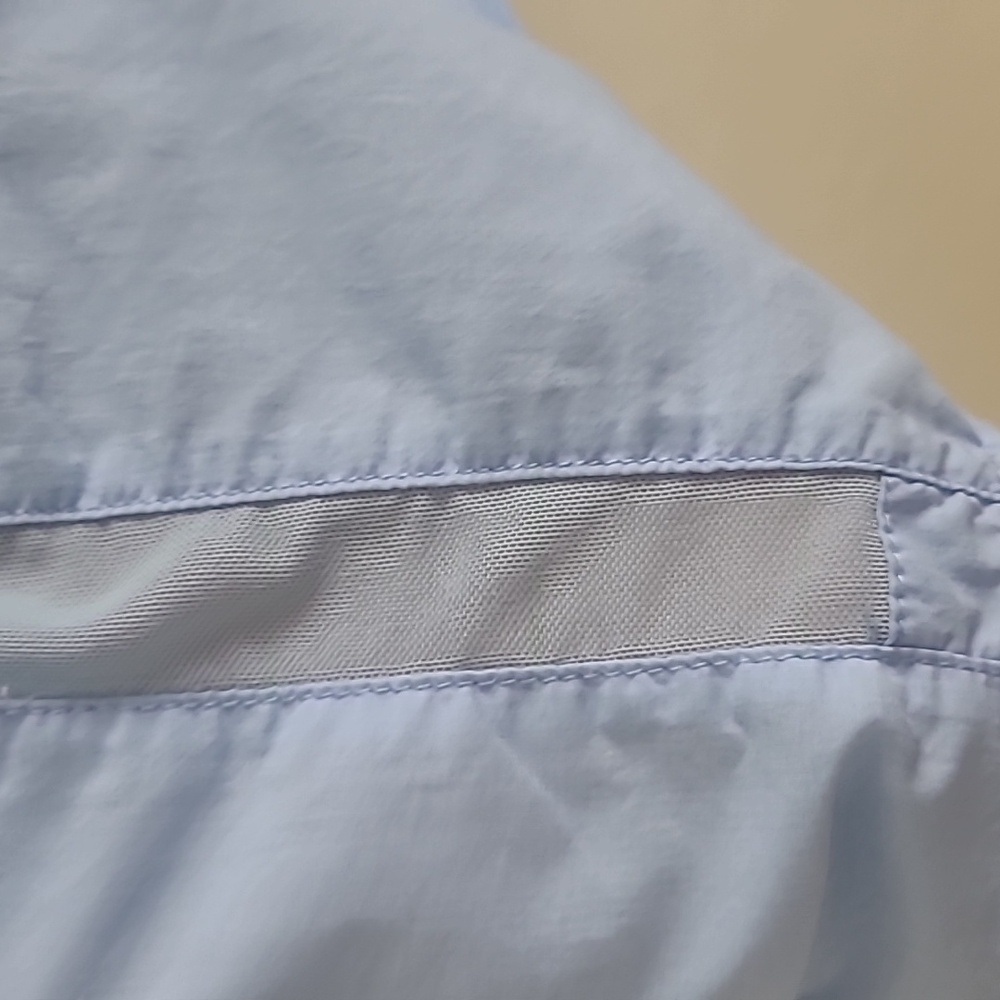 Exofficio  Light Blue Outdoor Vented Hiking Button-Up Shirt Size L - Picture 10 of 10